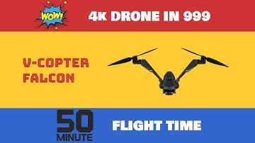 V-Copter Falcon | The world’s first V-shaped bi-copter 4K drone | Best Drone Ever | Tech House