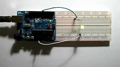 Led lampeggiante Arduino