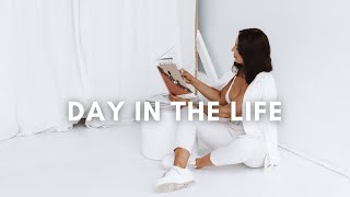 DAY IN THE LIFE | Work, Photoshoot, Women's Networking Event, Prawn Fajita Recipe + Oodie Review