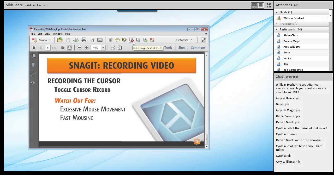 snagit 12 no audio recording