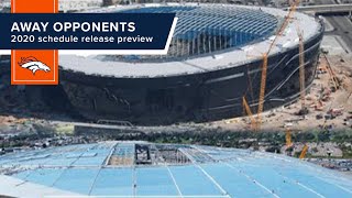 New sights on road slate for Broncos | 2020 schedule release preview