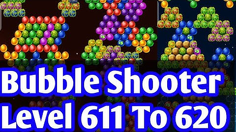 Bubble Shooter Level 611 To Level 620 Game Play Video By Gaming Is Our Food