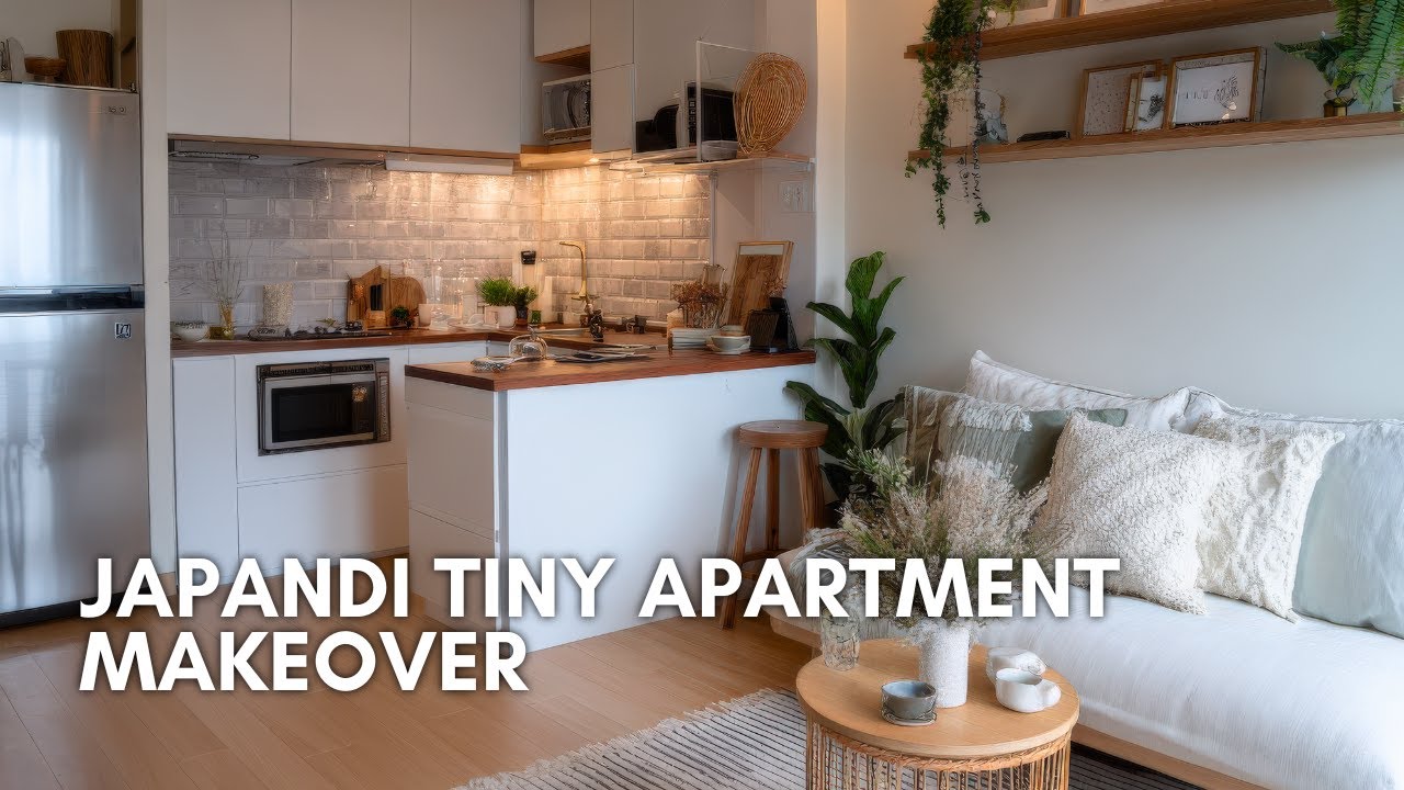 Japandi Tiny Apartment Makeover | Minimalist Elegance That Transforms Every Small Corner