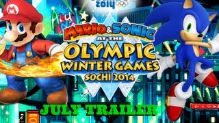 Mario & Sonic at the Sochi 2014 Olympic Winter Games - July Trailer