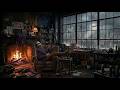 JOKER Planning His Next Move On Gotham : Fire Crackling &amp; Heavy Rain Hits The Window Gotham AMSR