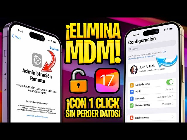 HOW TO REMOVE REMOTE MANAGEMENT iPHONE and iPAD 🎁 REMOVE MDM iPHONE and iPAD WITH 1 CLICK class=