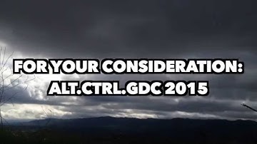 ALT.CTRL.GDC (2015) Submission | Feona Lee Jones | Brett Shipes