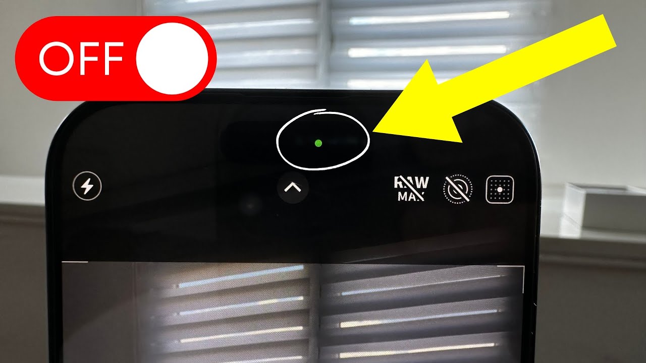 how-to-turn-off-green-light-on-iphone-youtube