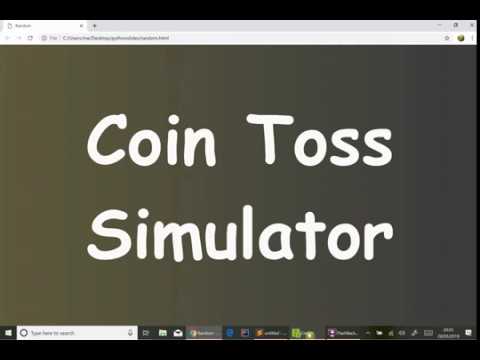 Python Tutorial For Beginners - Episode 17 - Coin Toss