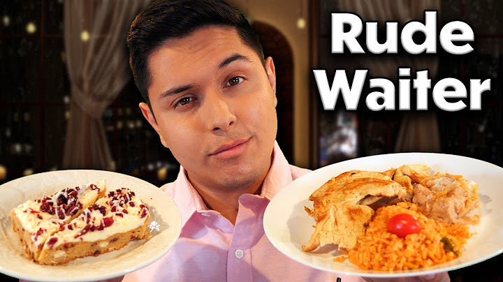 ASMR | 5-Star Rude Waiter Takes Your Order Role Play