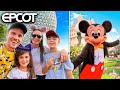 PASSEIO NO PARQUE DISNEY EPCOT DE ORLANDO- Família Brancoala