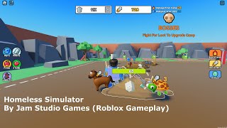 Homeless Simulator By Jam Studio Games (Roblox Gameplay)