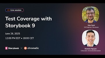 Test coverage with Storybook