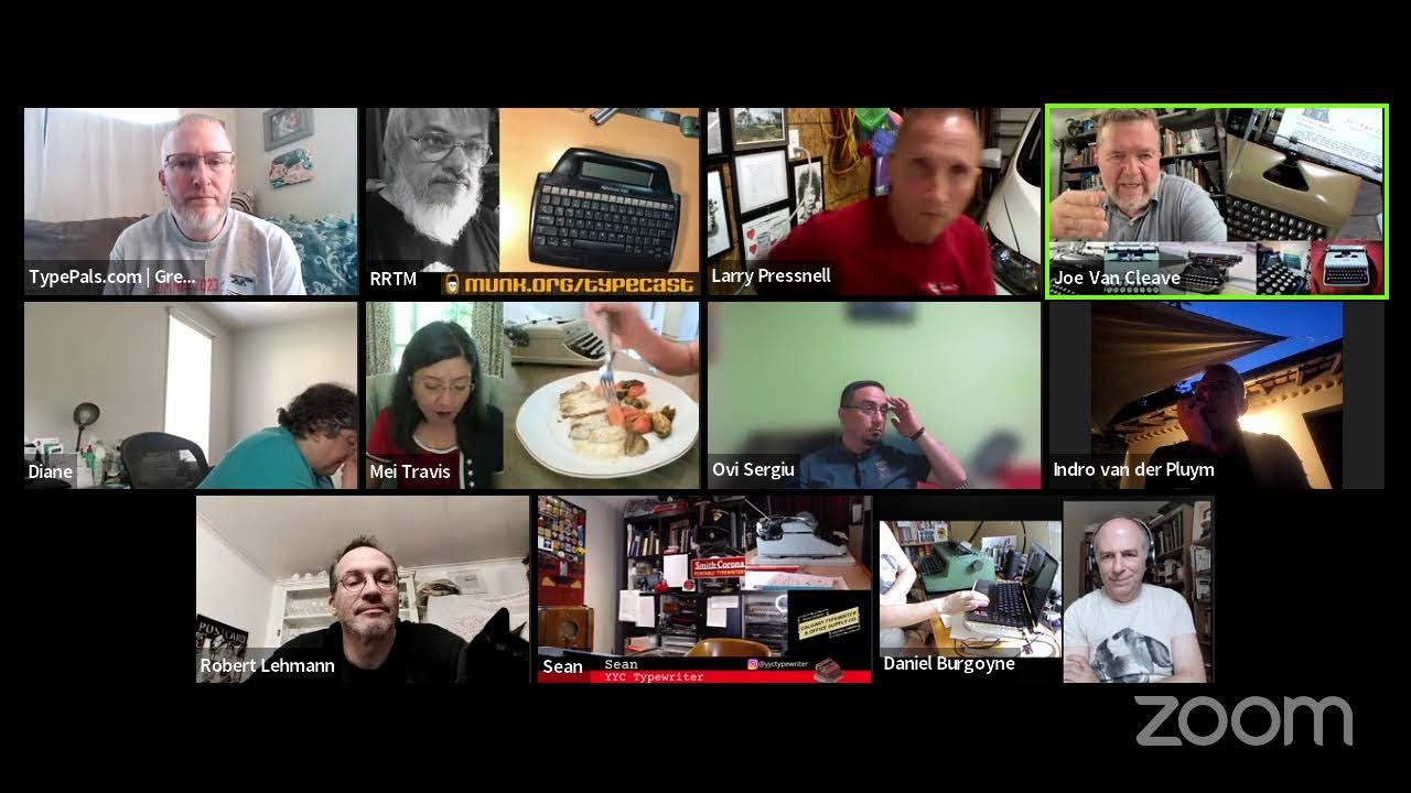 Typewriter Club LIVE typewriters YouTube