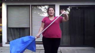 THS Colorguard Warm-Up Routine ~ In Depth ~ Part 1