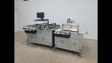 2016 Kirk Rudy KR219 RFID Encoding / Inkjet Addressing System w/ KR882 Near IR Dryer