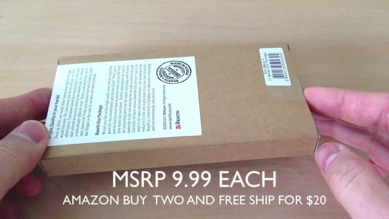 Rearth Ringke LG Nexus 4 Case Review (Unrevised Version 1)