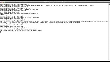 Mac OS X 10.10.2 Local Privilege Escalation Exploit [Kernel 0Day]