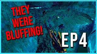 RAIDING a BLUFFING BASE | Solo Ark INX PVP