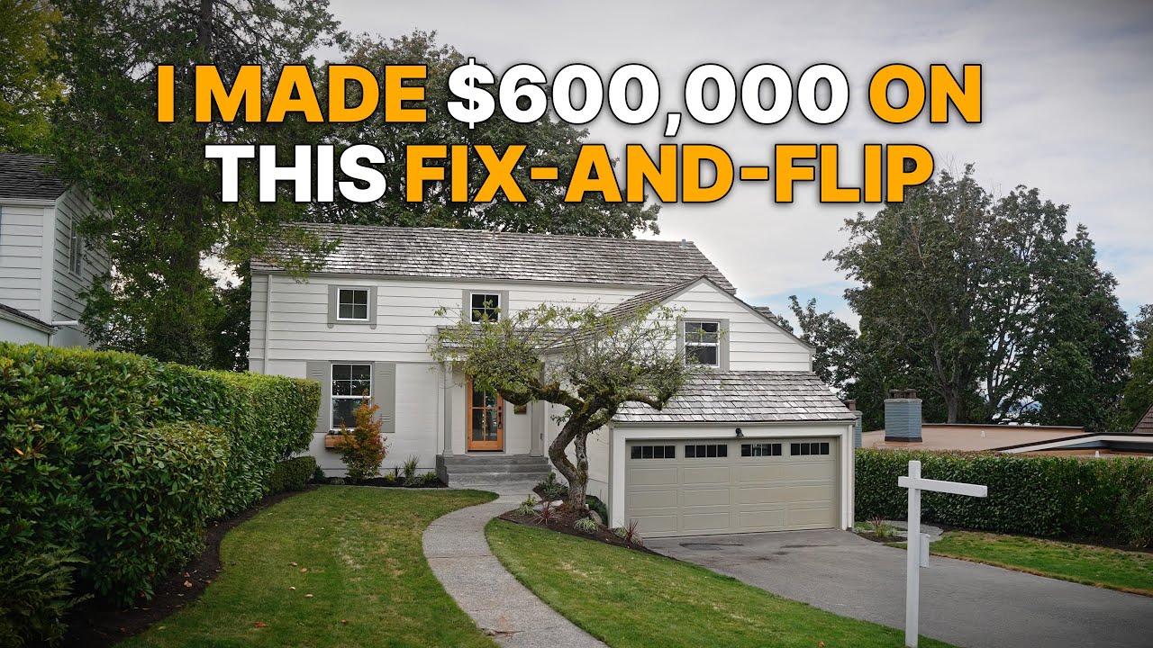 How We Made $500K Dollars on This Craftsman Home in Seattle WA