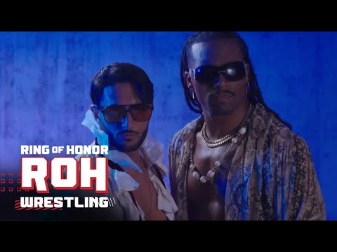 Mason Madden & Mansoor live by the 3 Fs' Fashion, Fitness and...Filantrophy?! 🤔 ROH TV 7/18/24