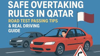 Safe Overtaking Rules in Qatar | Road Test Passing Tips & Real Driving Guide