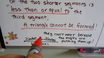 Grade 7 Math #8.2b, Unique Triangle, No triangle, or More than one triangle