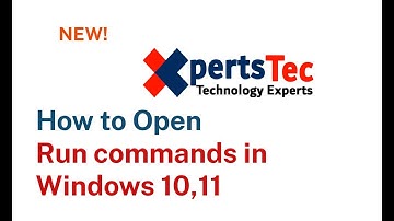 How to Open Run command Windows 10 / Windows 11