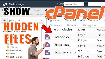 How to show hidden dot files in cPanel [Step by Step] ☑️
