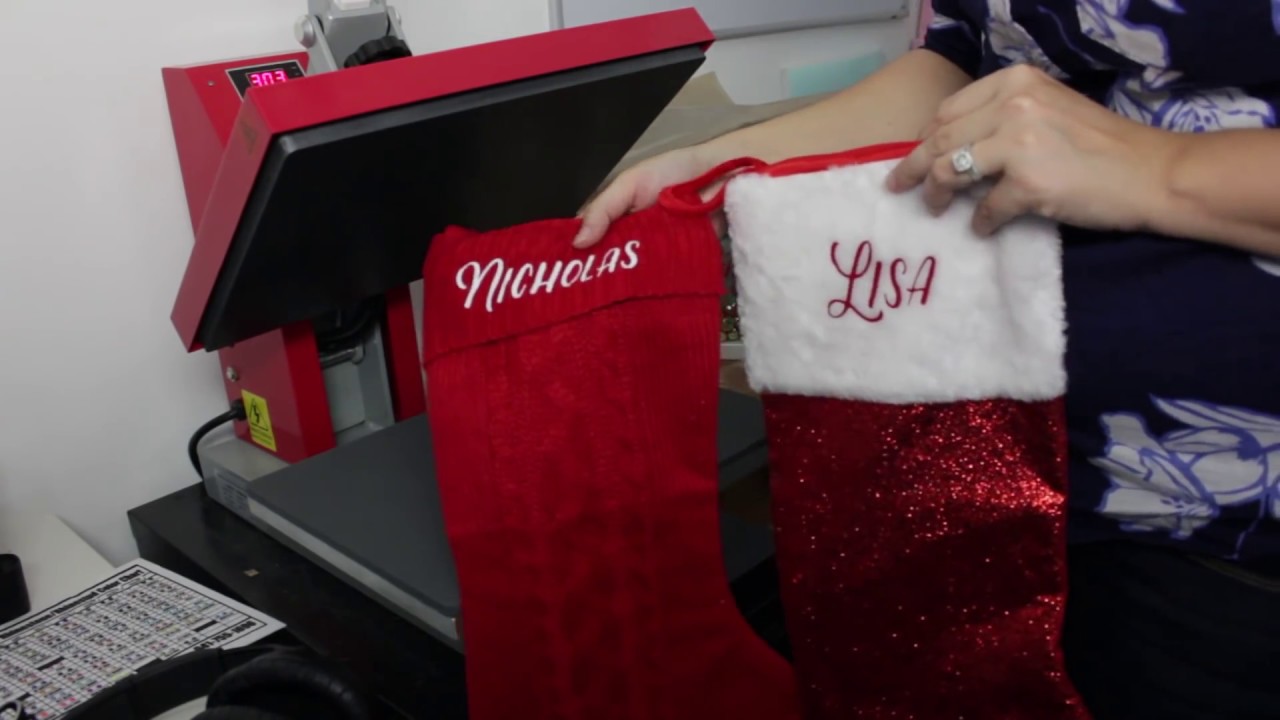 Creating Custom Stockings for Christmas