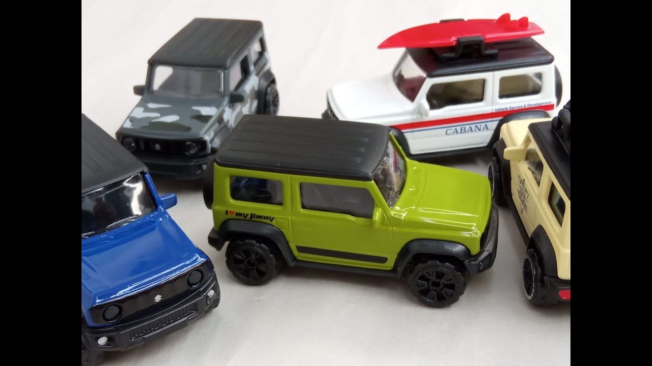 Majorette Tune Ups Suzuki Jimny Street Shield Unboxing 