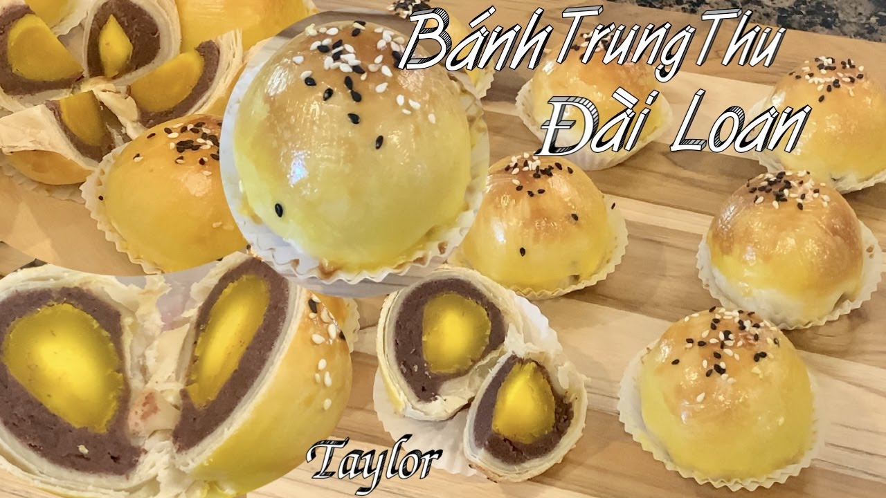 Bánh Trung Thu - Cách Làm Bánh Trung Thu Đài Loan Nhiều Lớp Mềm Đẹp Rất Ngon - Taiwanese Mooncakes