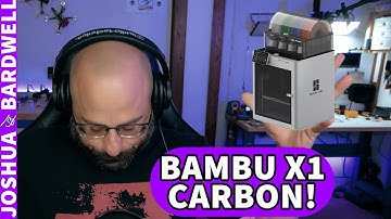 Bardwell Loves His Bambu X1 Carbon! - 3D Printing FPV Stream Chat