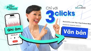 Chuyển File Âm Thanh Thành Văn Bản Miễn Phí Với TurboScribe AI | Học Nhanh Cùng Linh