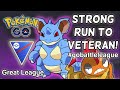 Shadow NIDOQUEEN + SCRAFTY core lead EPIC RUN to VETERAN Rank! 2500+ | Pokemon GO Battle League PVP