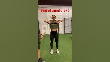 Banded upright row