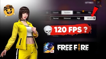 How to unlock “120 FPS” Option In Any Device Free Fire MAX 🗿