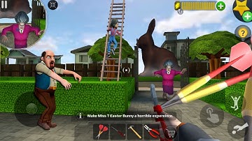 Scary Teacher 3D ( Mod menu) - Troll miss T every day   , gameplay android/ ios