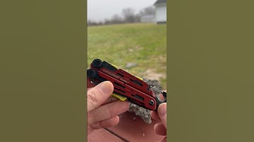 Using the Leatherman Signal to start a fire 🔥 #shorts