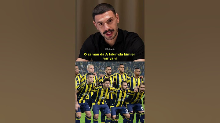 Merih Demiral Fenerbahçe A Takımına Çıkışını Anlatıyor