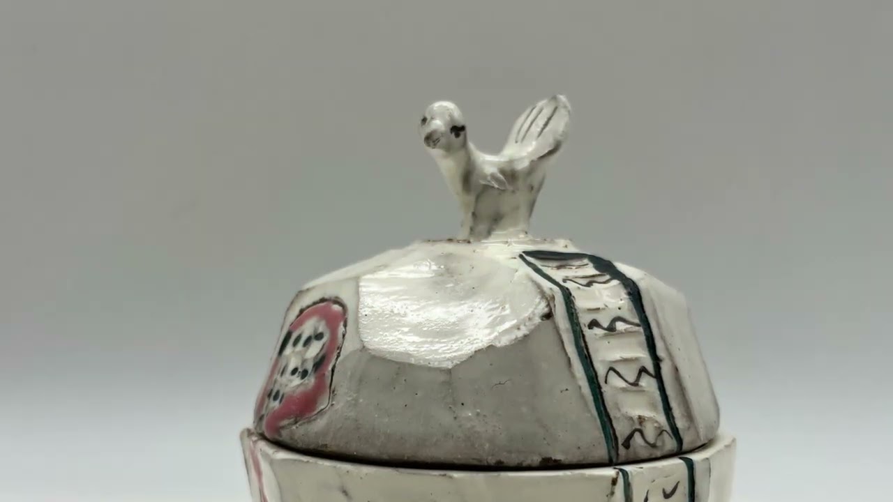 Fairy Tale Inspired Lidded Boxes | Hungarian Motifs in Mashiko Clay