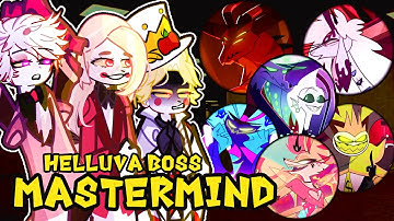 Hazbin Hotel Heaven reacts to 7 DEADLY SINS HELLUVA BOSS MASTERMIND 🛎️😈Gacha 2 Hazbin Hotel Prime
