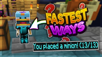 How to Unlock MORE MINION SLOTS! (Hypixel Skyblock Guide)