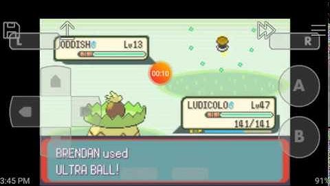 Pokémon Emerald Catching Oddish