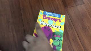 Barneys Best Manners 1993 Vhs