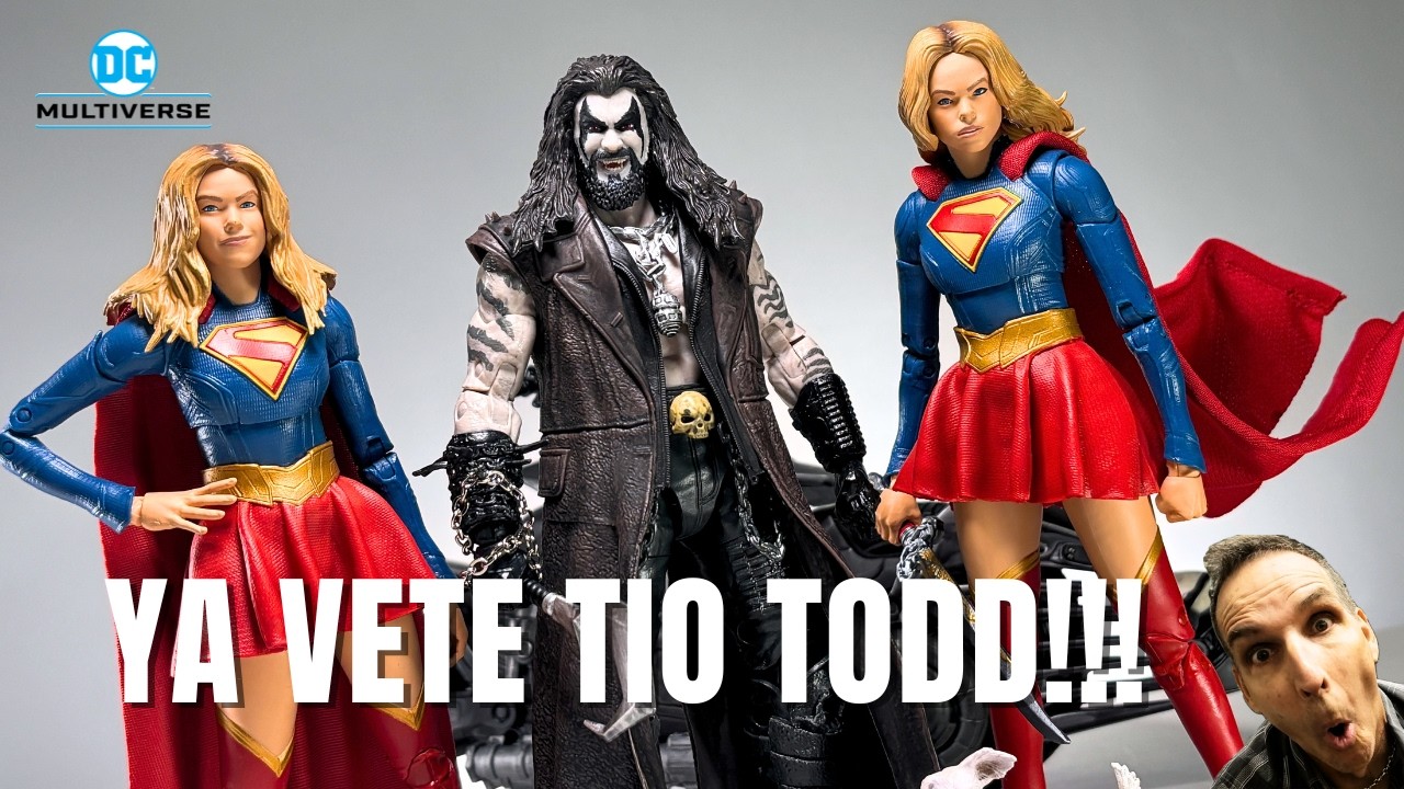 LOBO Y SUPERGIRL MCFARLANE TOYS EDICION DELUXE SUPERGIRL MOVIE