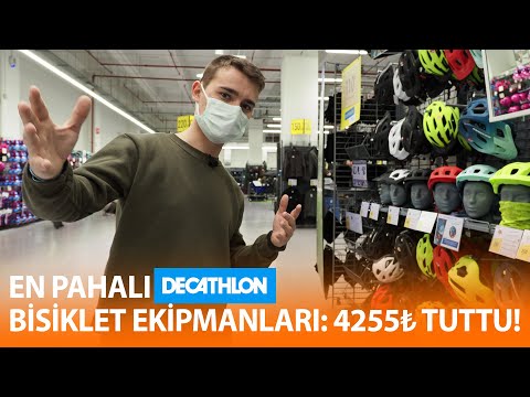 Decathlon'dan En Pahalı Bisiklet Ekipmanlarını Aldık!