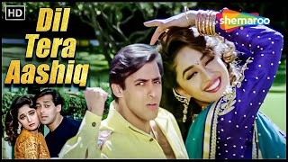 दल तर आशक Dil Tera Aashiq 1993 Salman Khan Madhuri Hit Romantic Song Kumar Sanu Alka Duet
