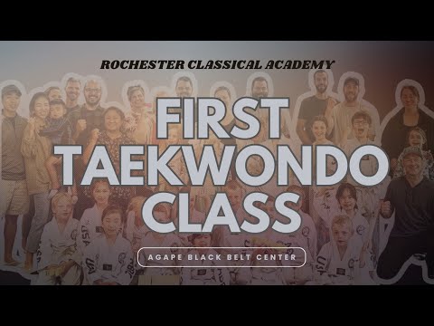 First Taekwondo Class @ Rochester Classical Academy