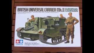 Tamiya 1/35 Universal carrier. Part 1.wmv